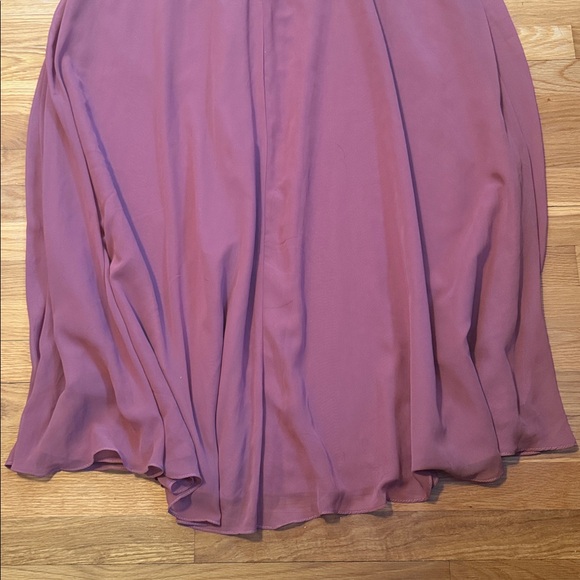 Azazie Kimber in desert rose Maxi Dress size A8 - Picture 11 of 12